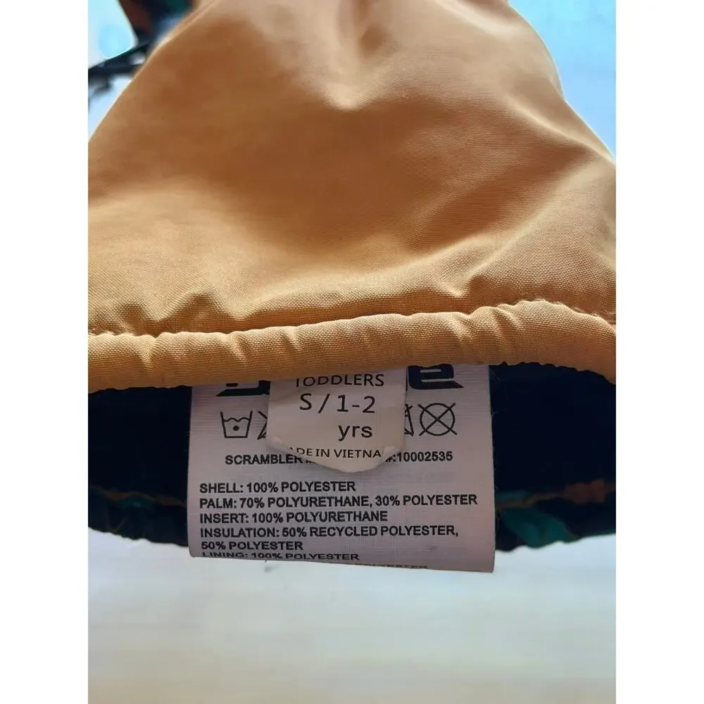 Toddler Dakine Scrambler Owl Ski Snowboard Glove Sz 1-2